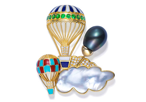 London Design Winner - Beijing Puran Cultural and Creative Co., Ltd - Balloon Fantasy Brooch