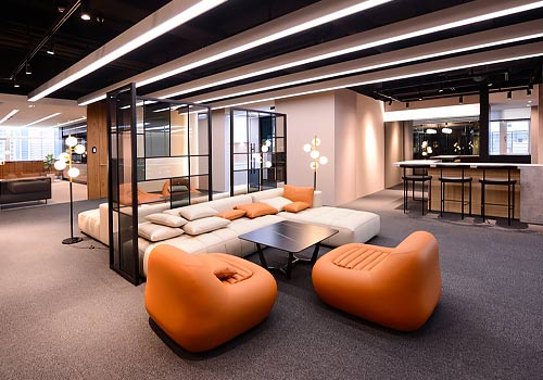 London Design Winner - Glitter Design - Brightek Optoelectronics Office