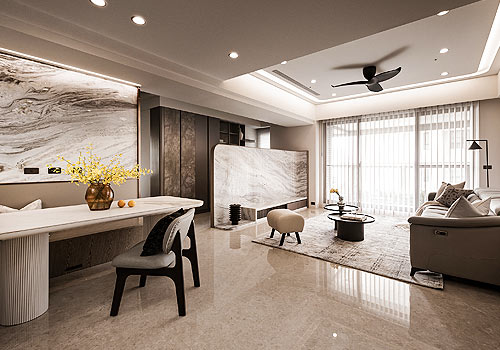 London Design Winner - ENJOY LIFE INTERIOR DESIGN - Flowing Home: A Sanctuary of Subtle Opulence