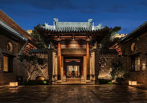 London Design Winner - XIUHUAZHEN ART DESIGNCO. - Ancient City Grand Courtyard Secluded Luxury Hotel