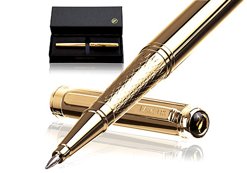 London Design Awards - Luxury Gold  RollerBall Pen Fanstik Excelltus Line