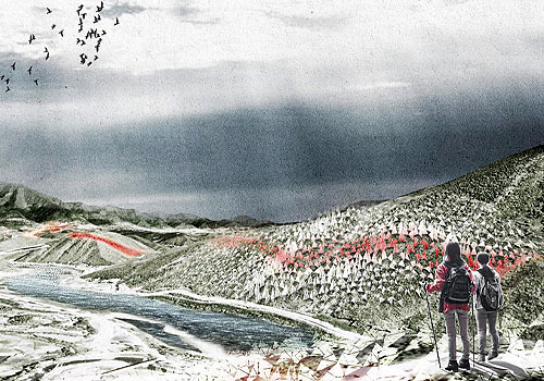 London Design Awards - The Dissolved Monument: Restoring Land Through Remembrance