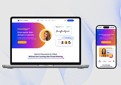 London Design Awards - ProVideoMeeting — Website Redesign & Brand Refresh