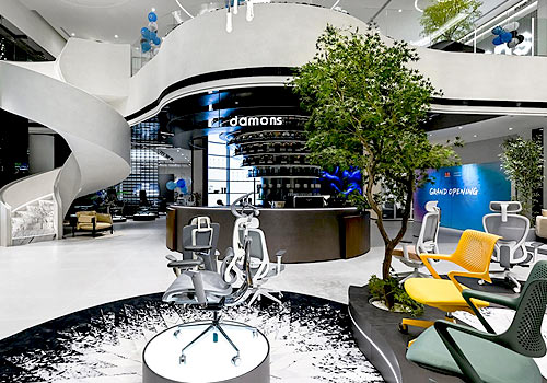 London Design Awards - Damons Ripples | A Fluid Oasis for Agile Working