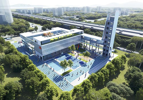 London Design Awards - Concept Design for Jiaoyi Bay Fire Station, Dongguan 