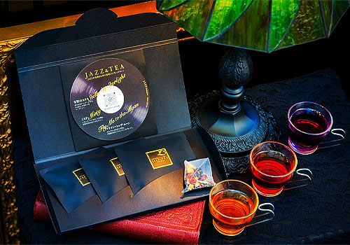 London Design Winner - JAZZ & TEA - JAZZ & TEA – A Cultural Experience Design Translating Music 