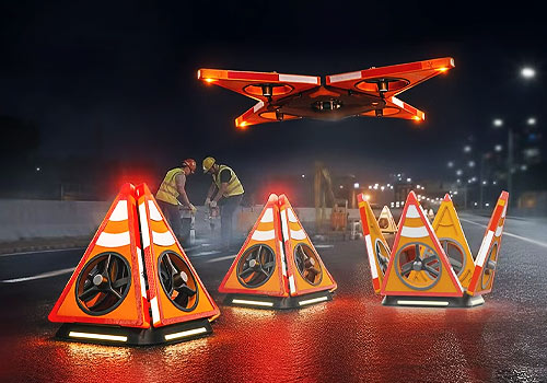 London Design Awards - SkyCone – Drone-Based Traffic Safety System