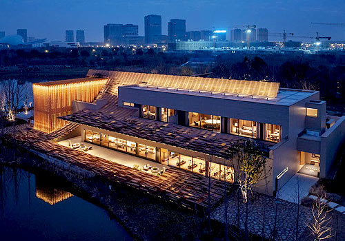 London Design Awards - Zilang Lake Pavilion | Light Grown from Structure