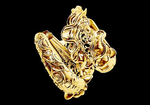 London Design Awards - Frill Earring: Structured Flow