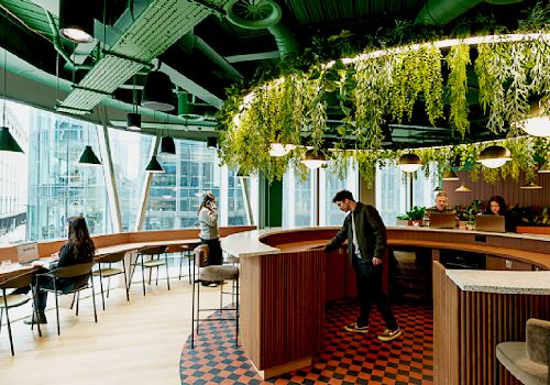 London Design Awards - A Workplace Inspired by the Experience of Rail Travel