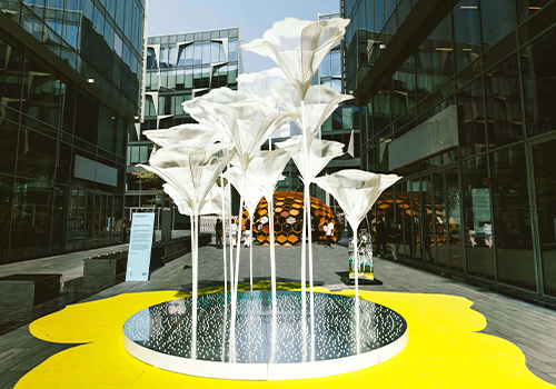 London Design Awards - The Ephemeral Petunia Garden