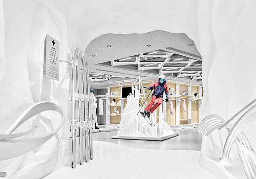 London Design Awards - Descente Global Flagship Store (Beijing China Central Place)