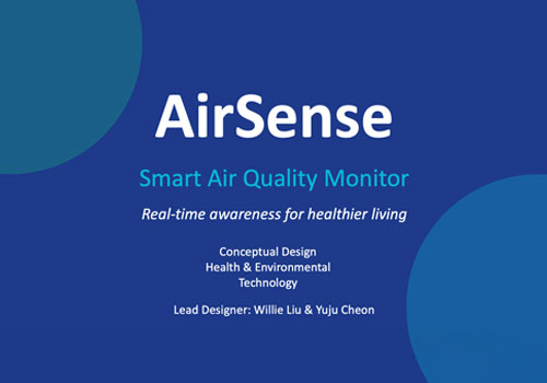 London Design Awards - AirSense-Smart Air Quality Monitor