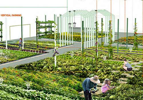 London Design Awards - Cortex Green: Permeable Landscape for Innovation and Living