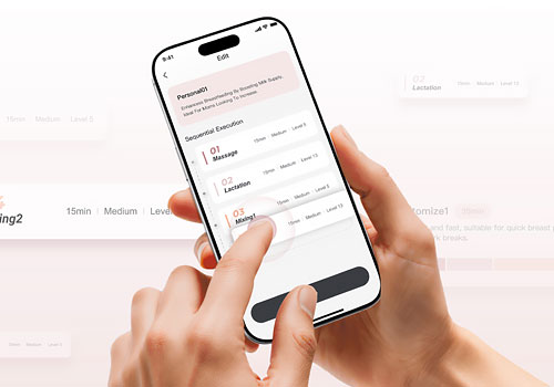 London Design Winner - Shenzhen Root Innovation Technology Co., Ltd. - Smart Breast Pump APP
