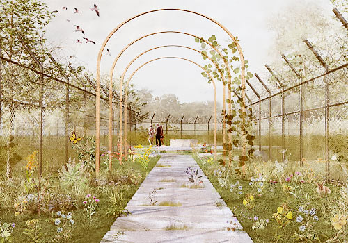 London Design Winner - Xinran Ma - Reimagining South Bronx through Urban Entropy Rewilding