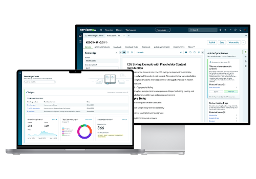London Design Winner - ServiceNow, Inc. - Article Optimization