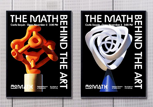 London Design Awards - MoMath Experimental Identity