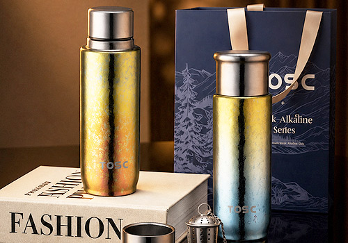 London Design Awards - TOSC Strontium-Rich Weak-Alkaline Titanium Tumbler Collectio