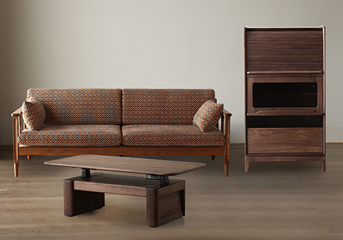 London Design Awards - Black Walnut Solid Wood Vintage Series Furniture