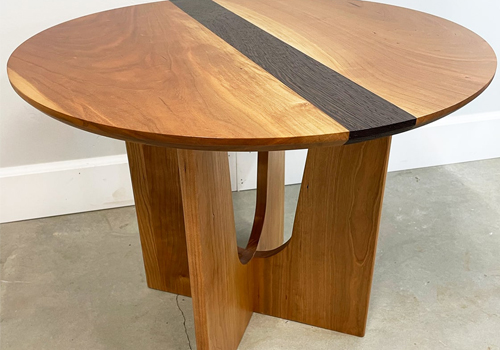 London Design Awards - Black Cherry and Wenge Side Table