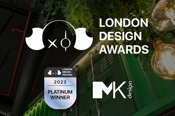 mkdesignlab won the Platinum Award for our @swissbutter Restaurant interior design project at the @londondesignawards !